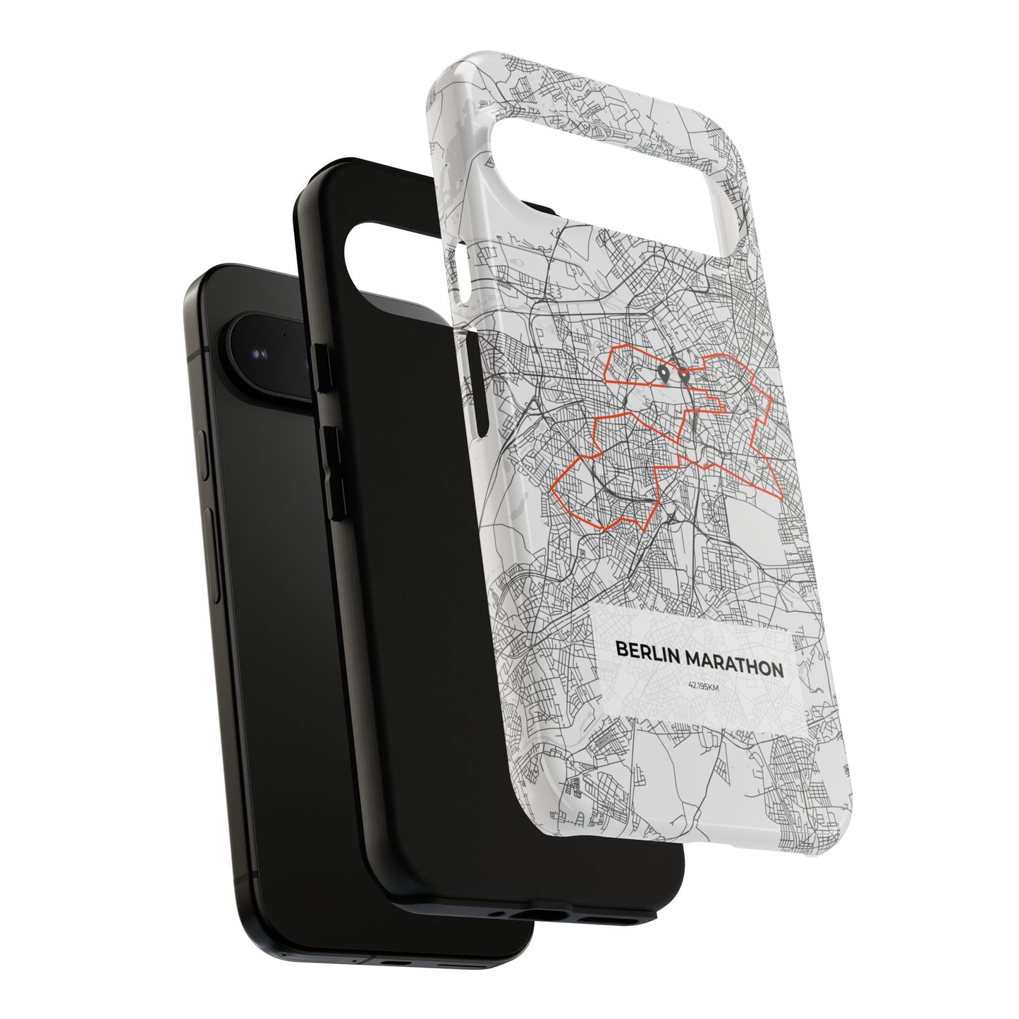 Berlin Marathon Route Tough Phone Case