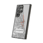 Chicago Marathon Route Clear Impact-Resistant Phone Case