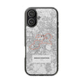 Berlin Marathon Route Clear Impact-Resistant Phone Case