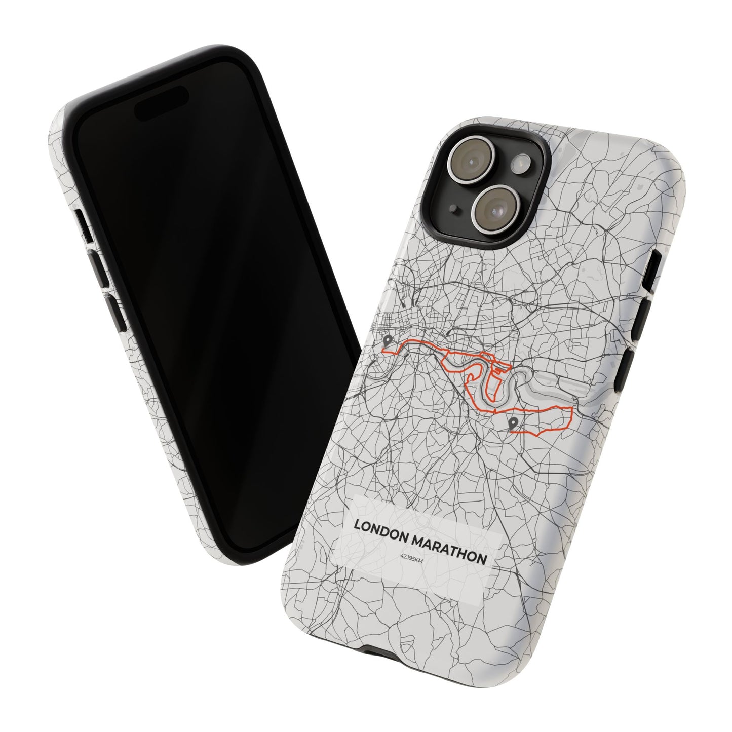 London Marathon Route Tough Phone Case