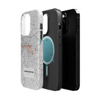 London Marathon Route Magnetic Impact-Resistant Phone Case