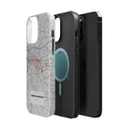 London Marathon Route Magnetic Impact-Resistant Phone Case