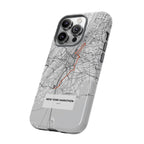 New York Marathon Route Tough Phone Case