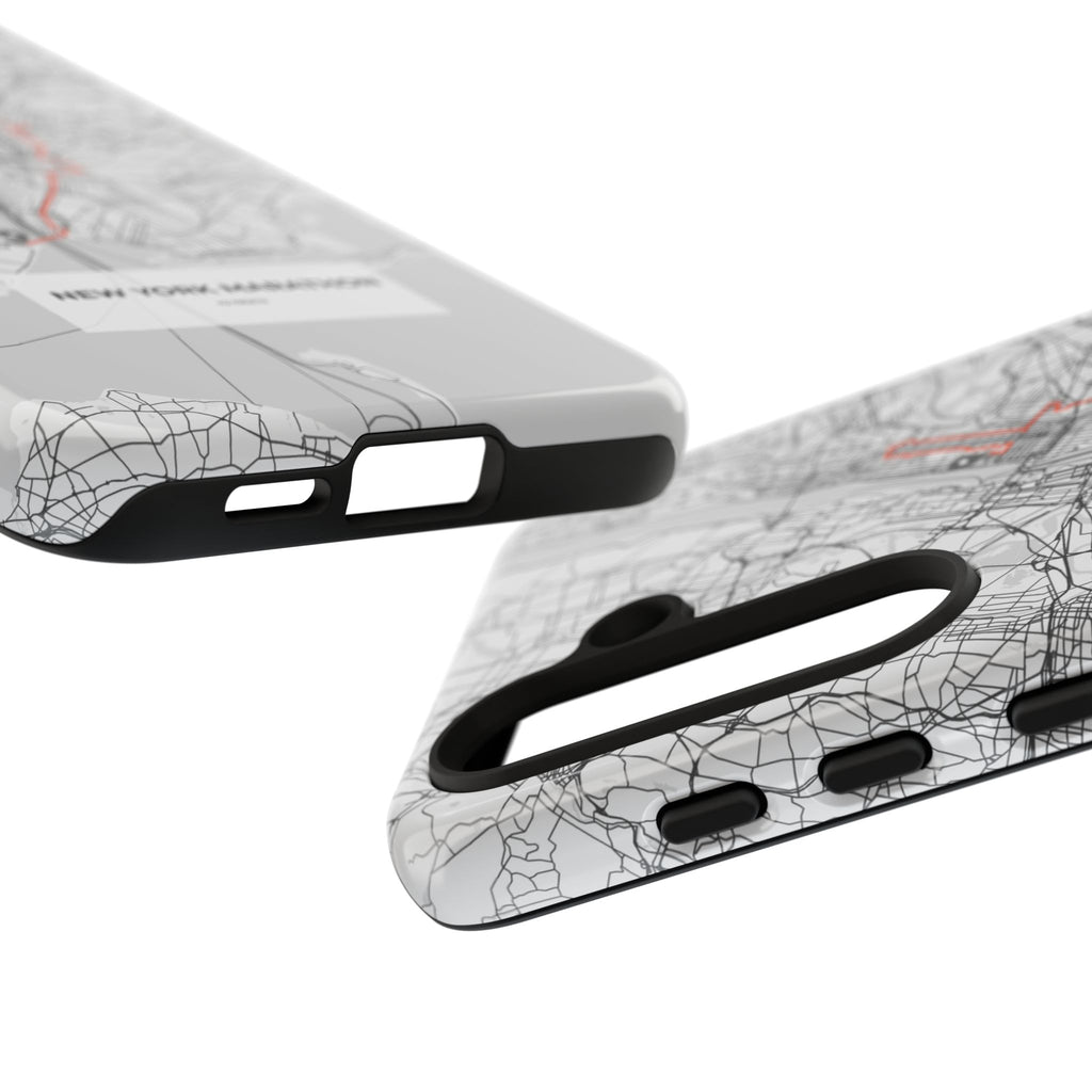 New York Marathon Route Tough Phone Case