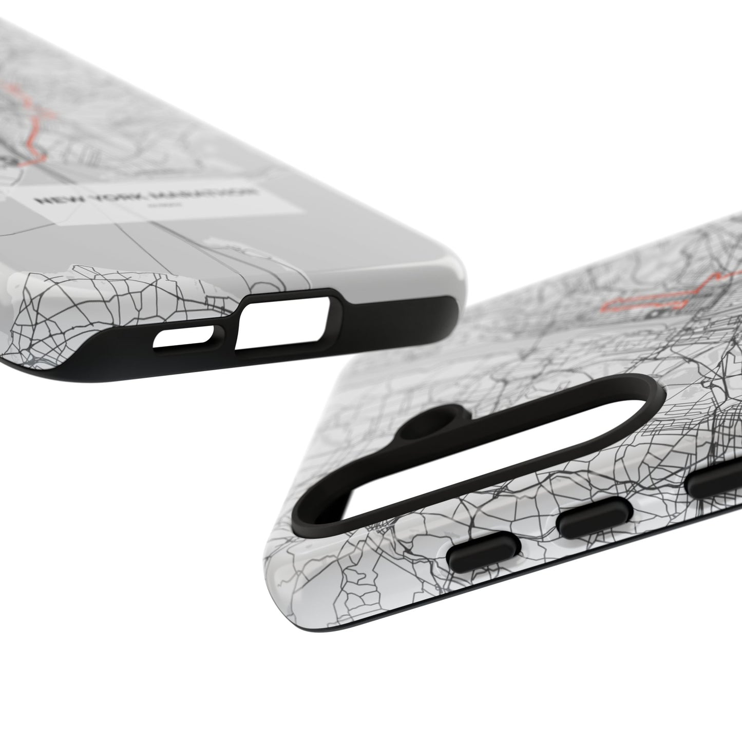 New York Marathon Route Tough Phone Case