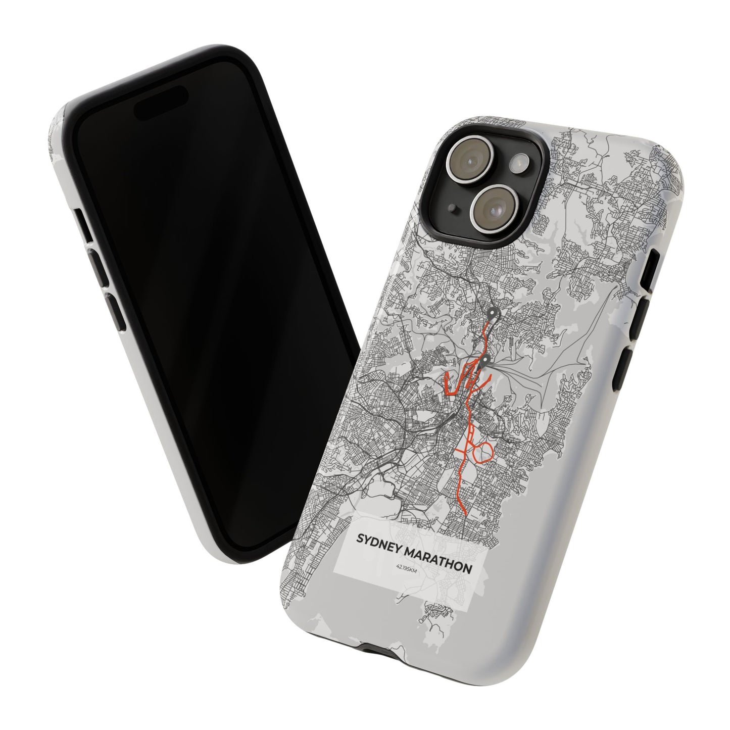 Sydney Marathon Route Tough Phone Case