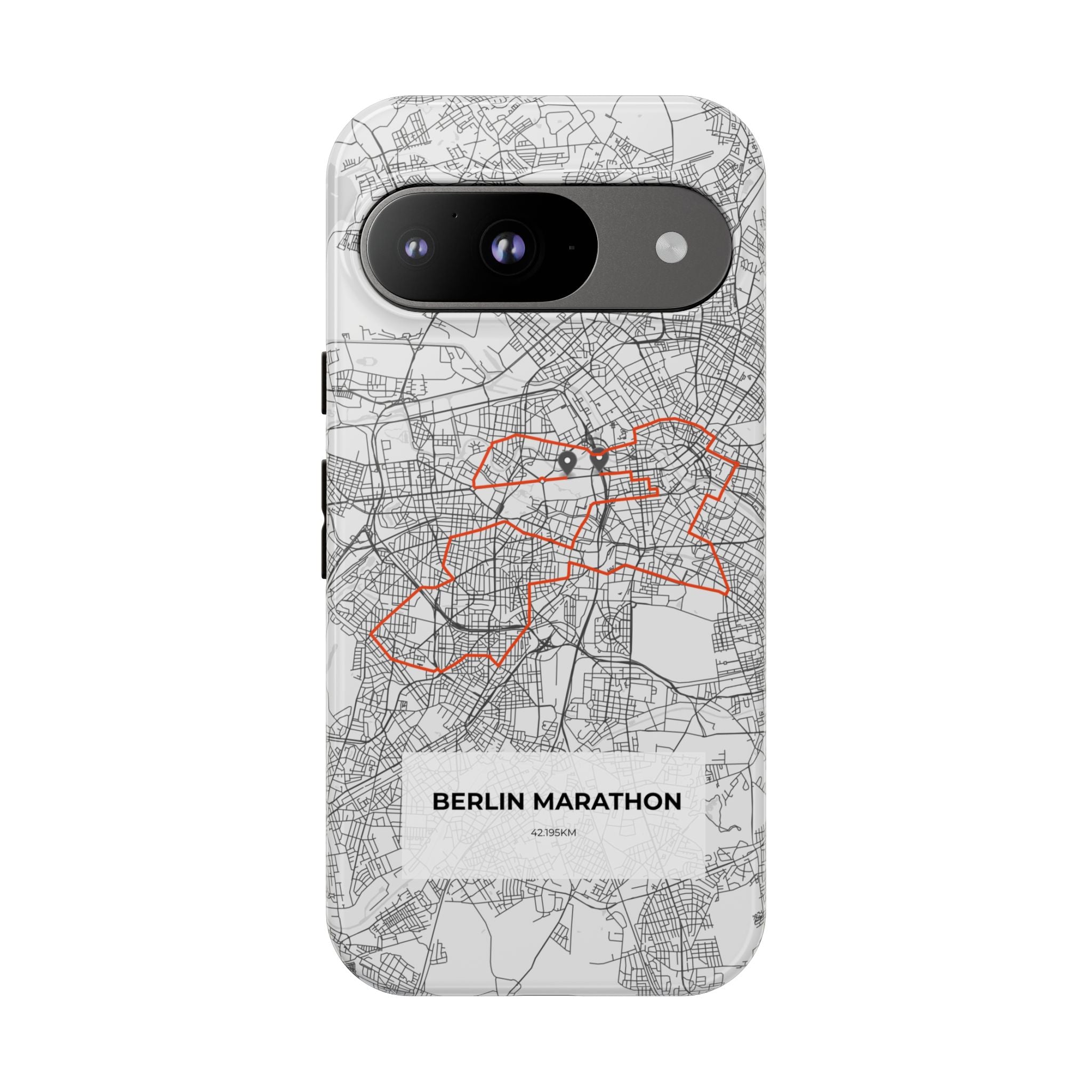 Berlin Marathon Route Tough Phone Case