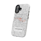 London Marathon Route Magnetic Impact-Resistant Phone Case