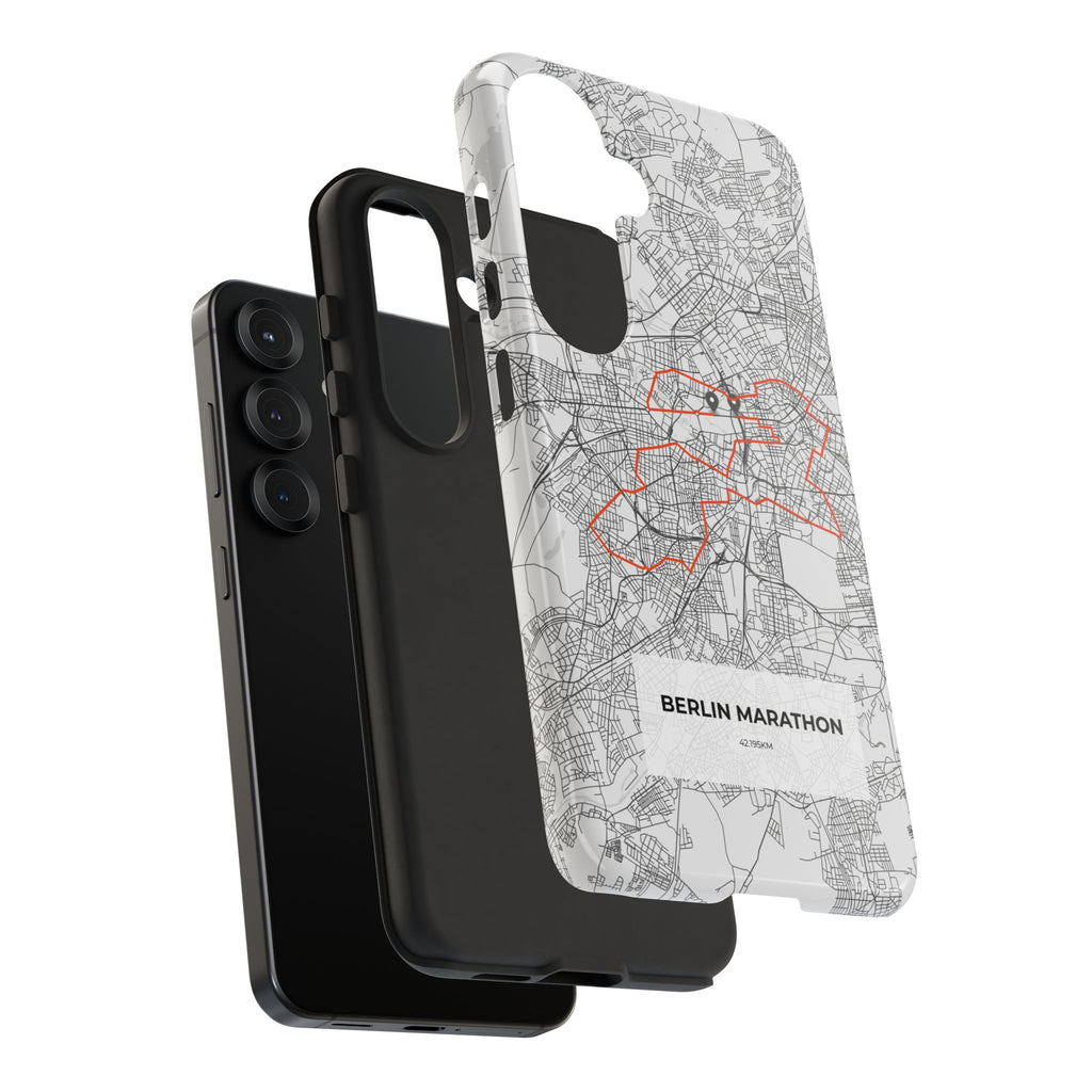 Berlin Marathon Route Tough Phone Case