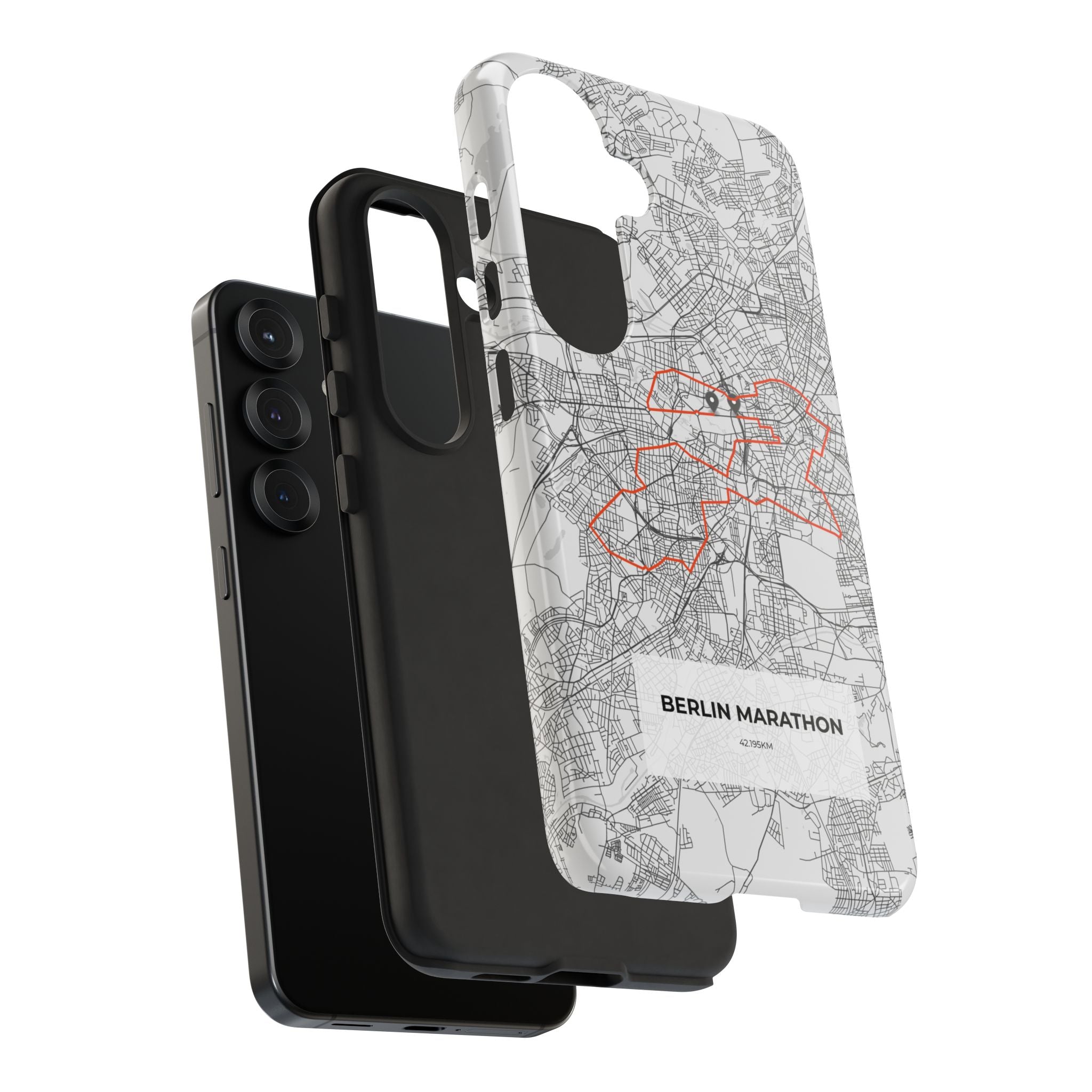 Berlin Marathon Route Tough Phone Case