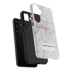 London Marathon Route Tough Phone Case