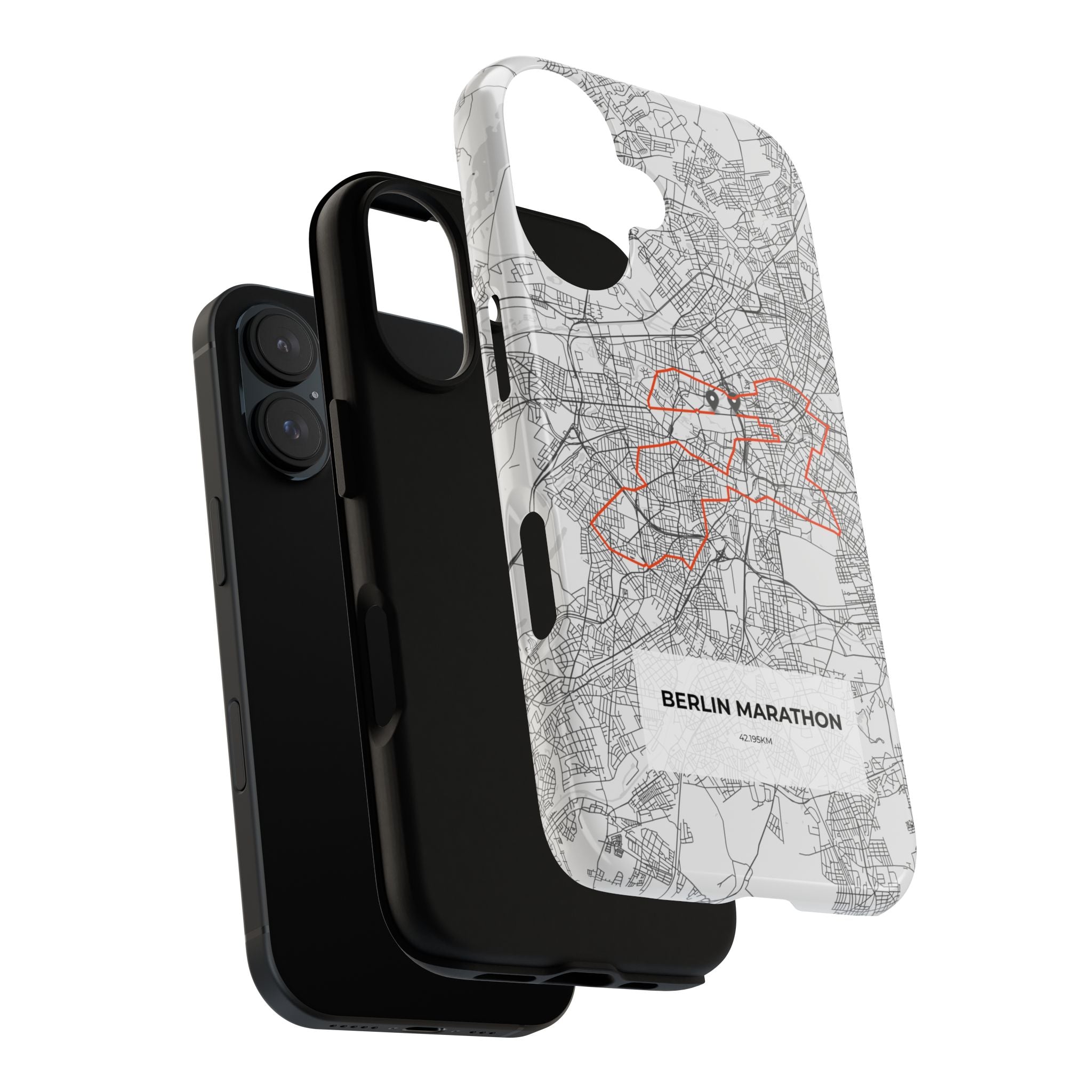 Berlin Marathon Route Tough Phone Case