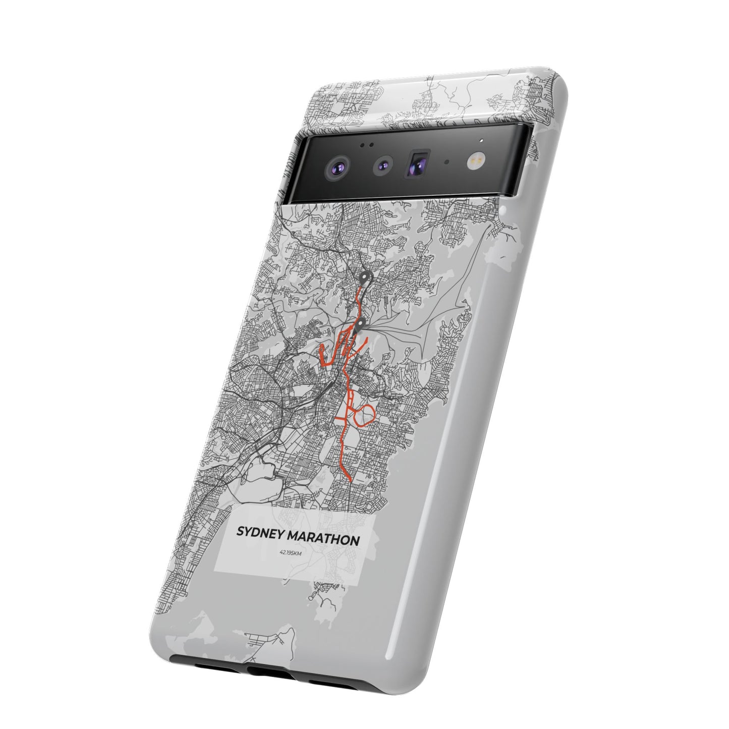 Sydney Marathon Route Tough Phone Case