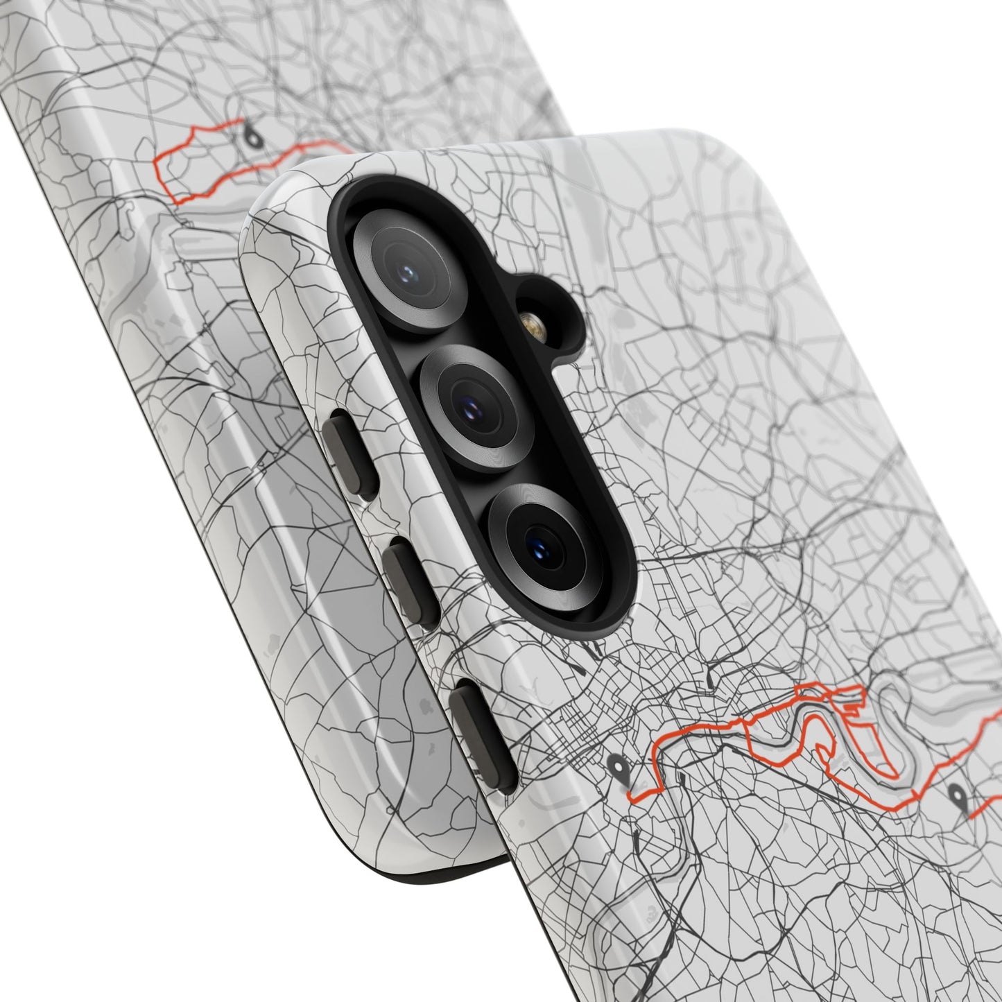 London Marathon Route Tough Phone Case