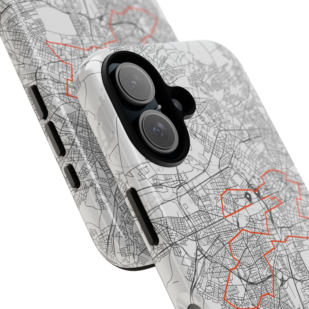 Berlin Marathon Route Tough Phone Case