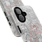 Berlin Marathon Route Tough Phone Case