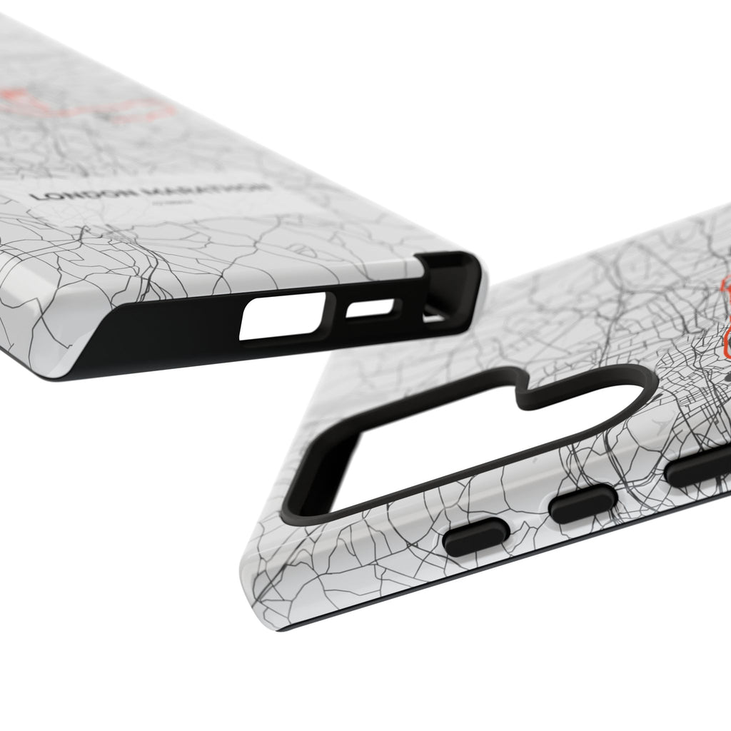 London Marathon Route Tough Phone Case
