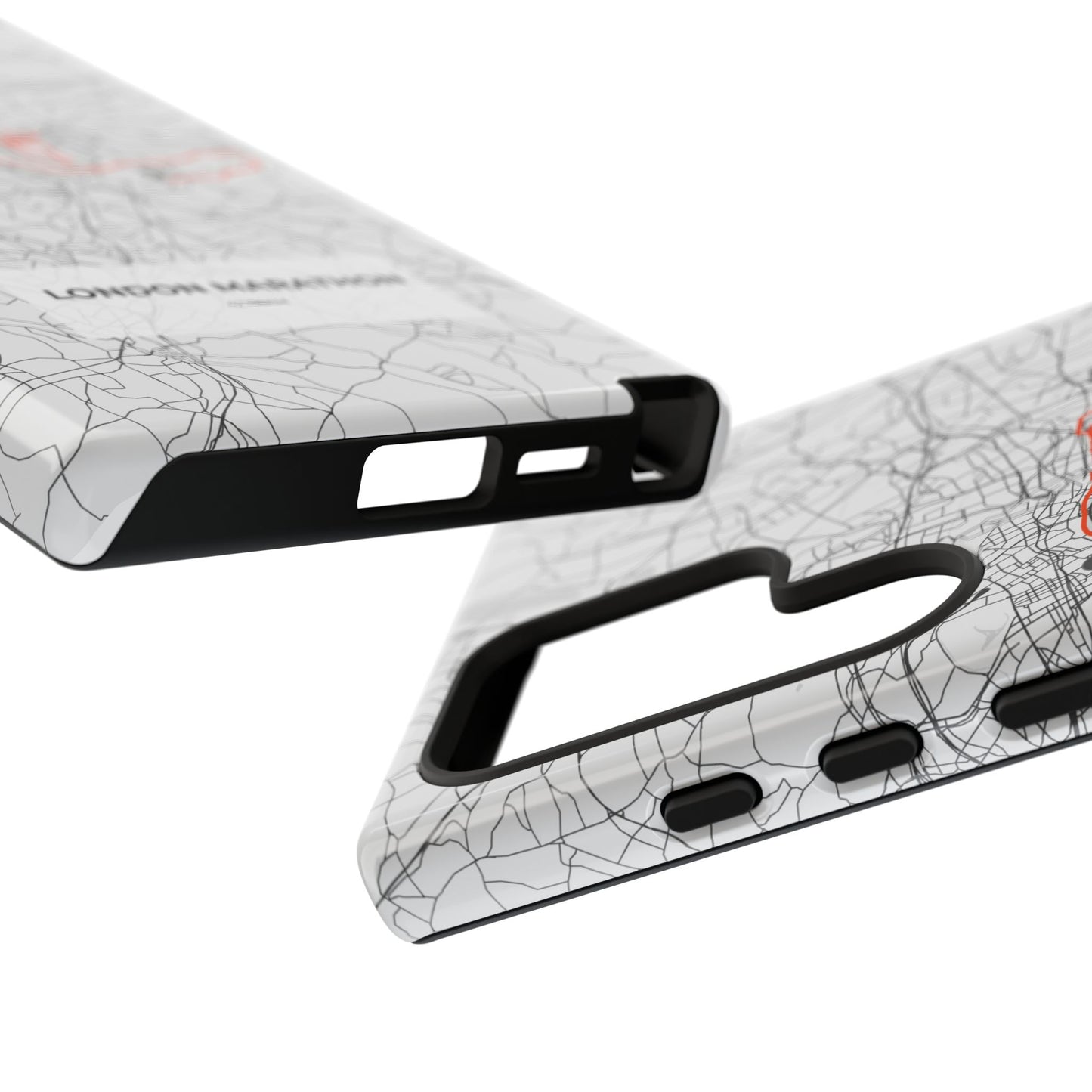 London Marathon Route Tough Phone Case