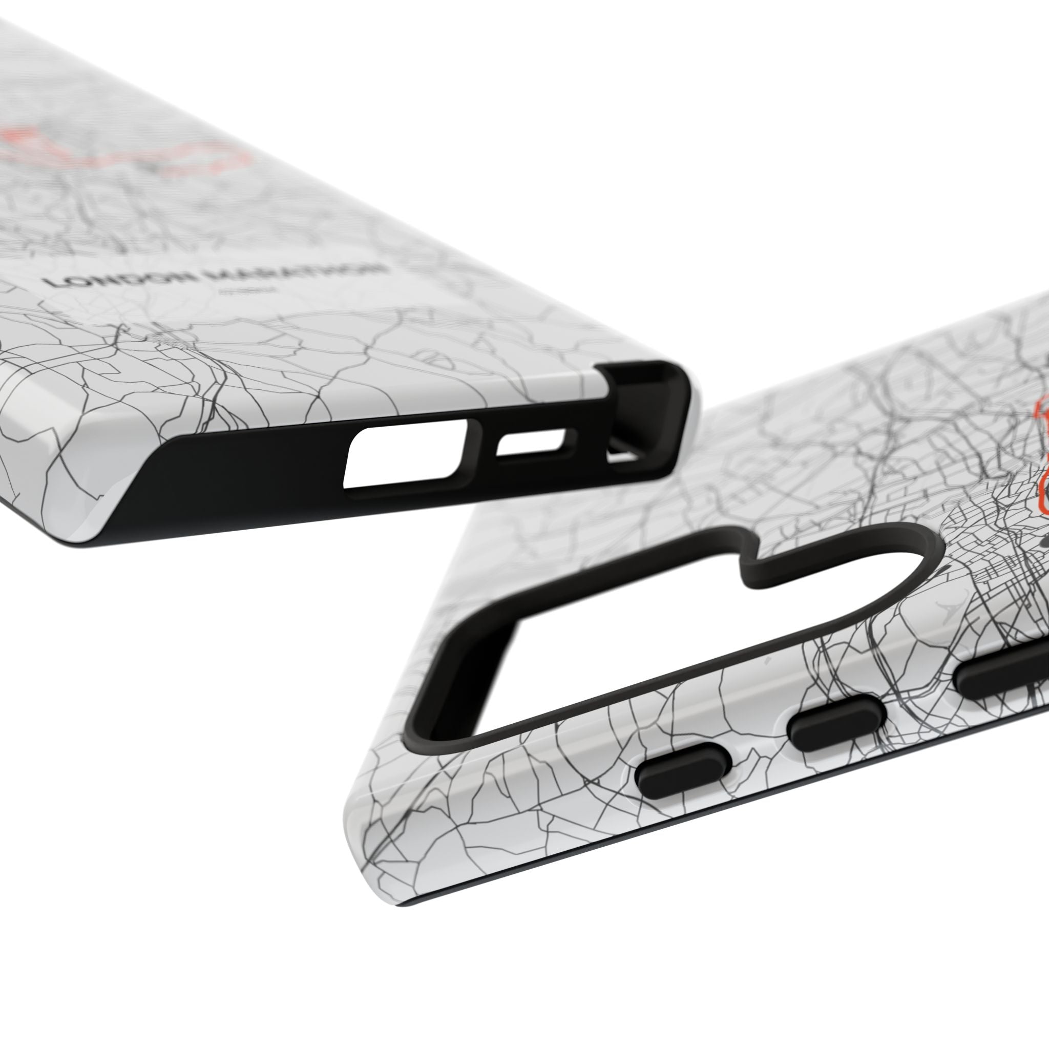 London Marathon Route Tough Phone Case