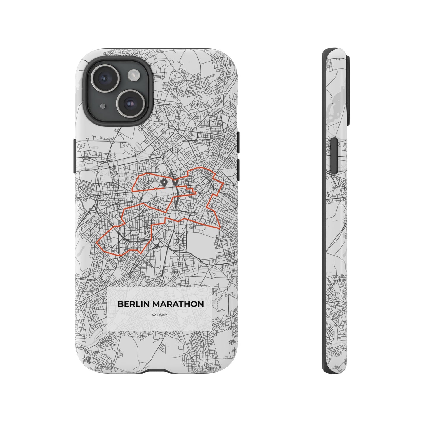 Berlin Marathon Route Tough Phone Case
