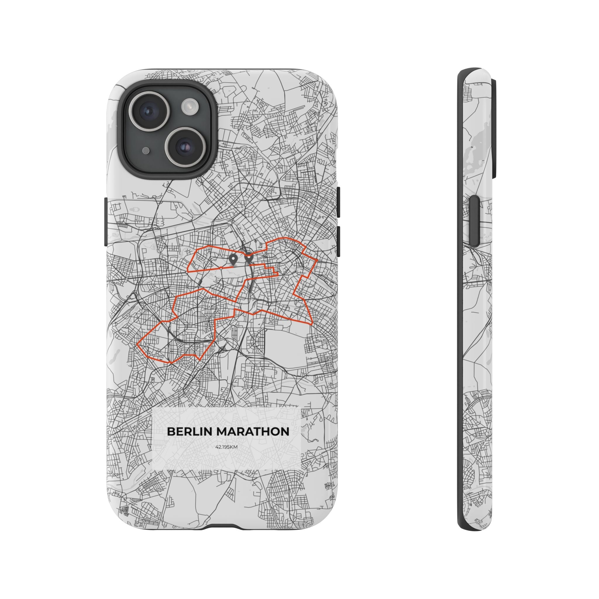 Berlin Marathon Route Tough Phone Case