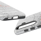 London Marathon Route Tough Phone Case