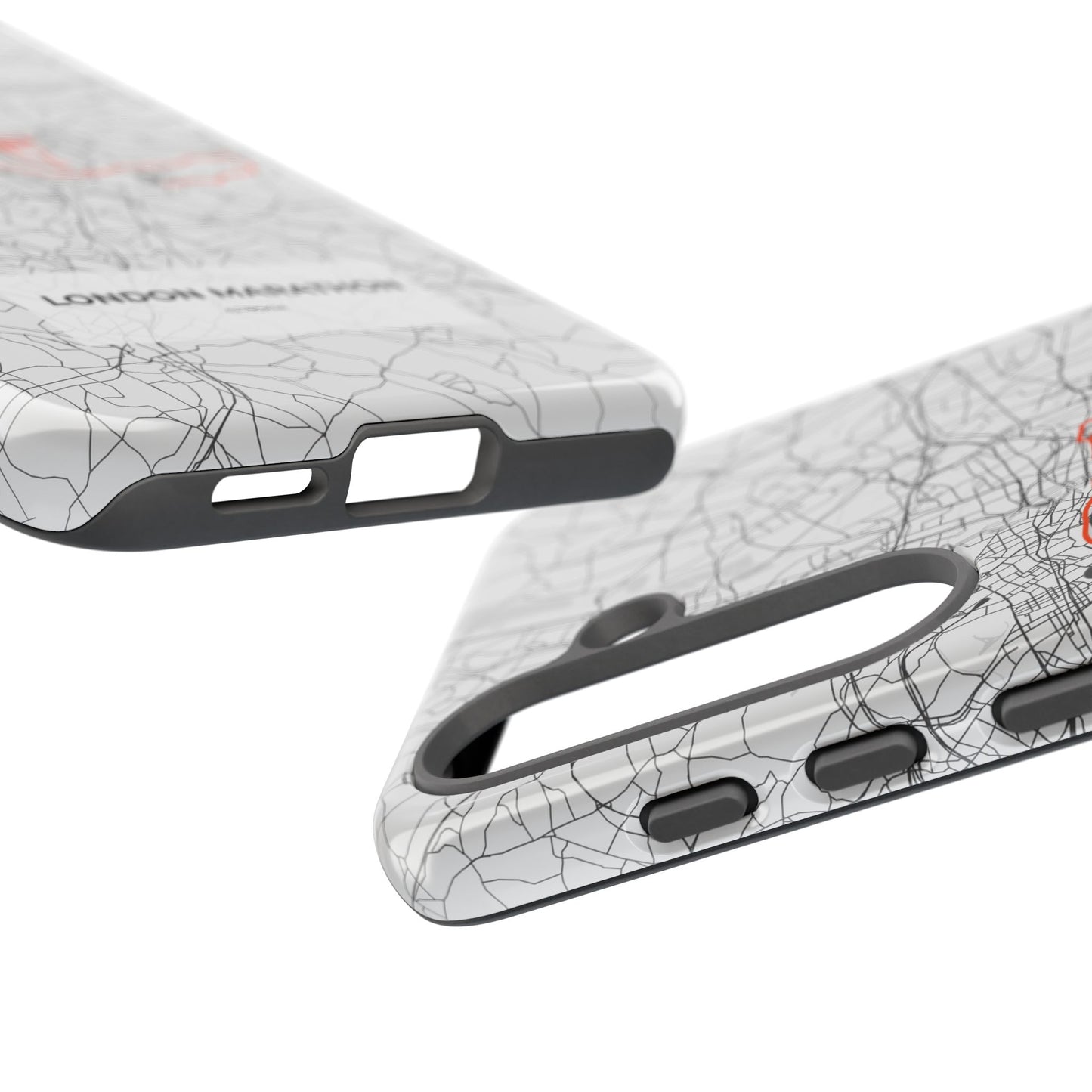 London Marathon Route Tough Phone Case
