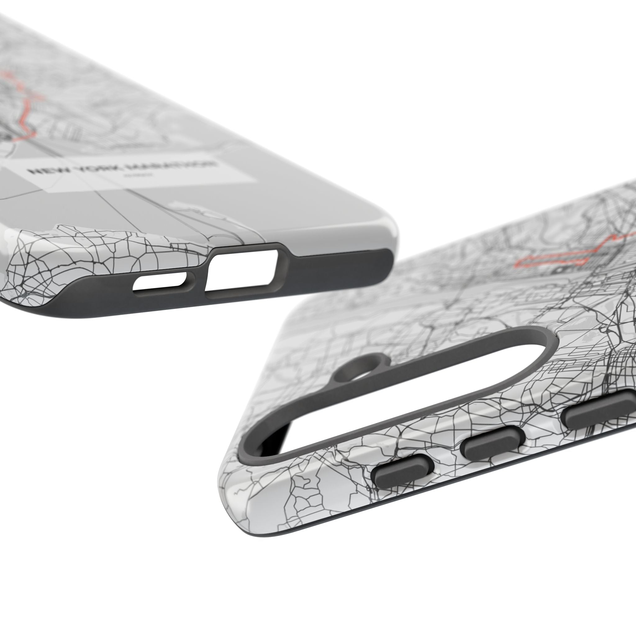 New York Marathon Route Tough Phone Case