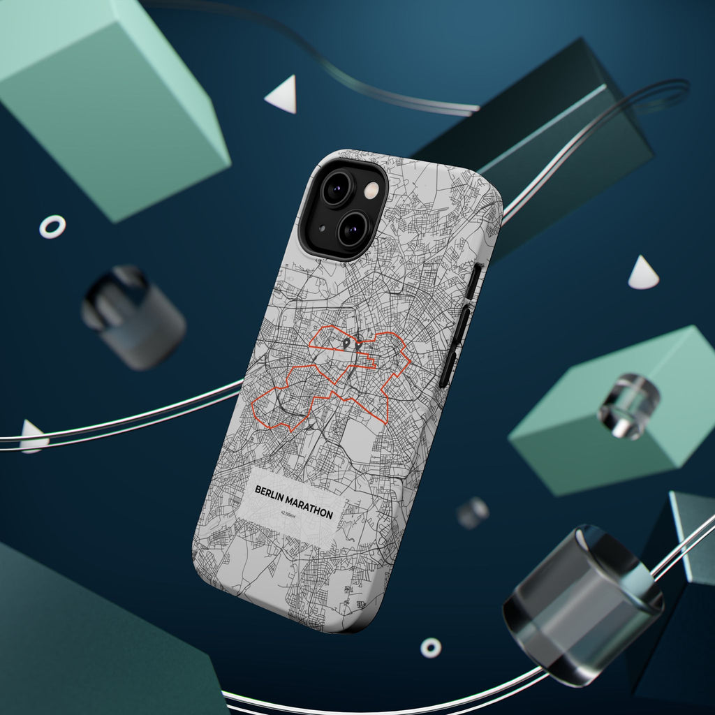 Berlin Marathon Route Magnetic Impact-Resistant Phone Case