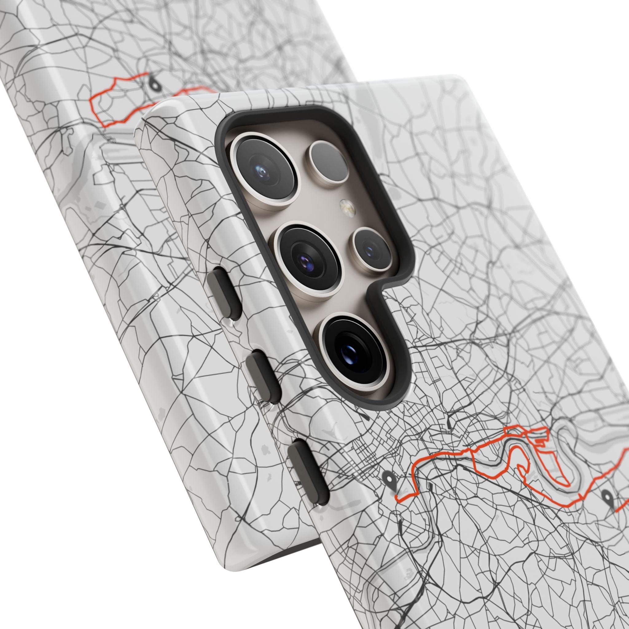 London Marathon Route Tough Phone Case