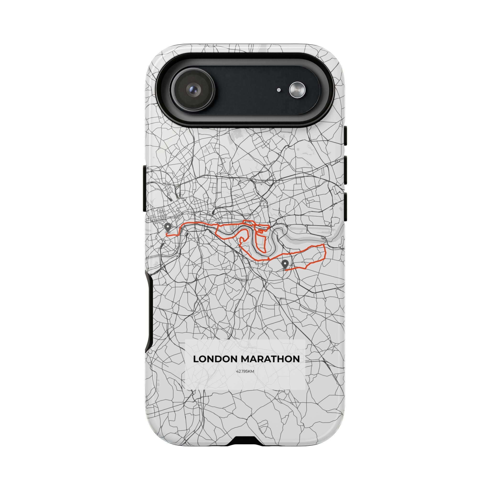 London Marathon Route Tough Phone Case