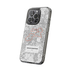 Berlin Marathon Route Clear Impact-Resistant Phone Case