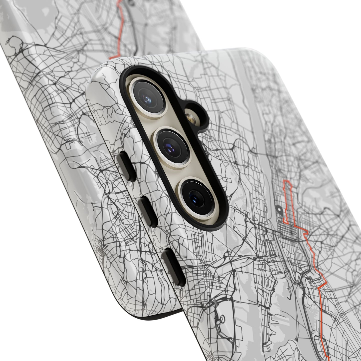 New York Marathon Route Tough Phone Case