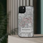 Berlin Marathon Route Clear Impact-Resistant Phone Case