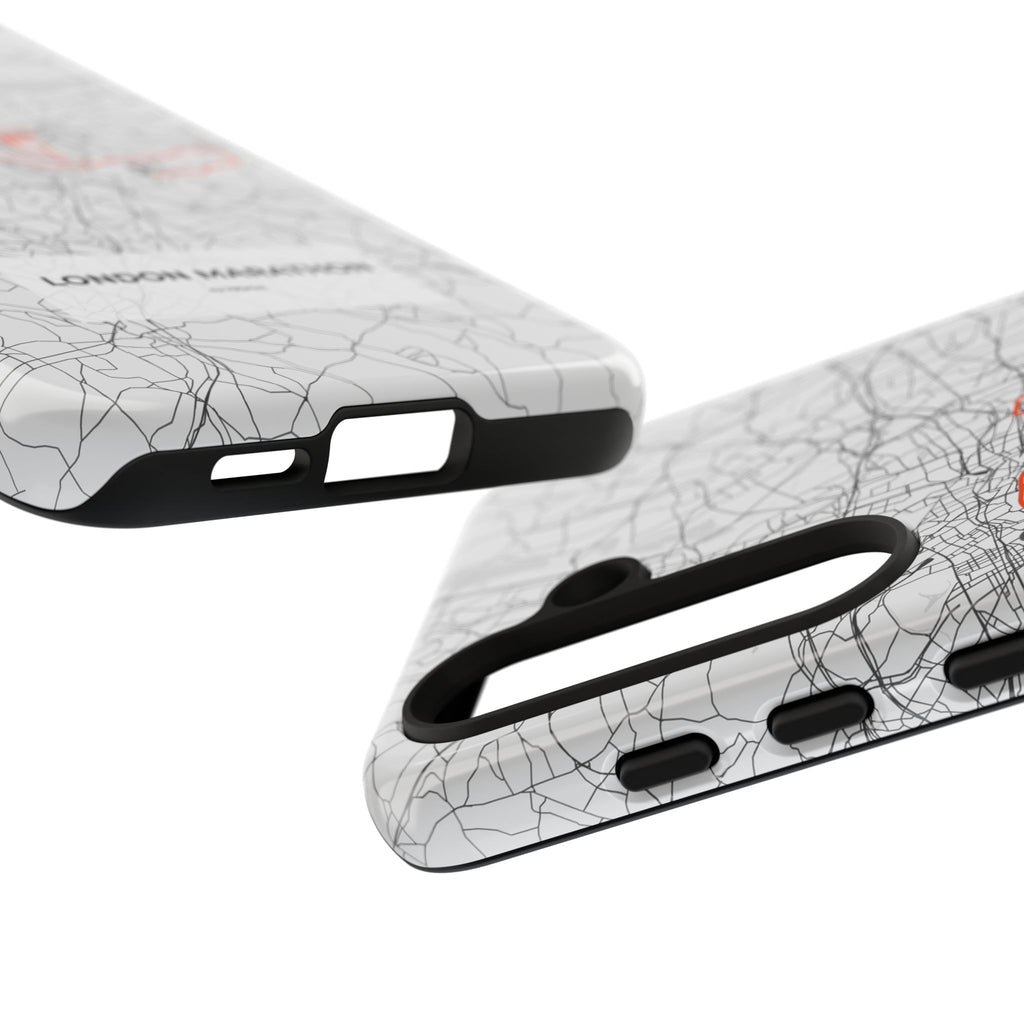 London Marathon Route Tough Phone Case