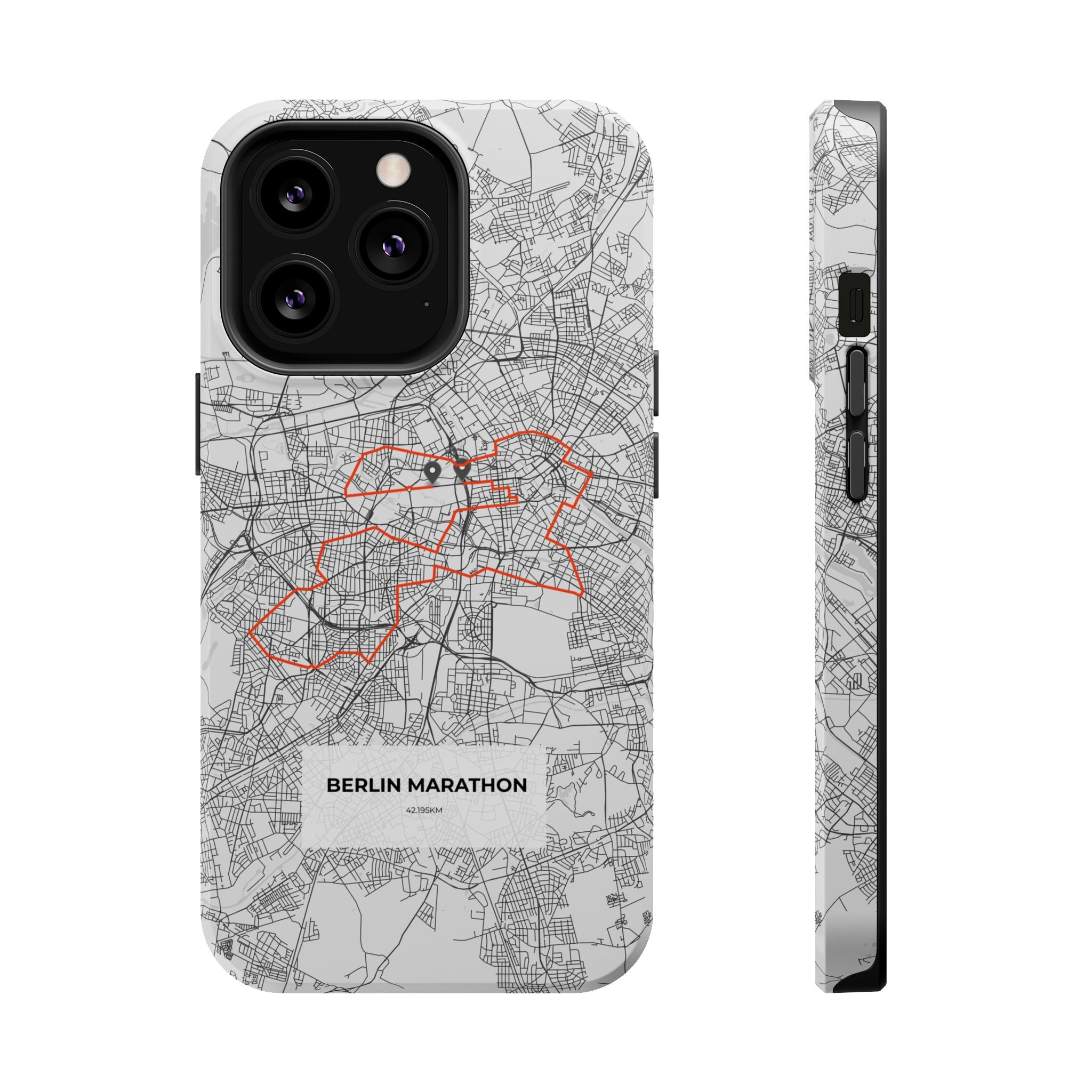 Berlin Marathon Route Magnetic Impact-Resistant Phone Case