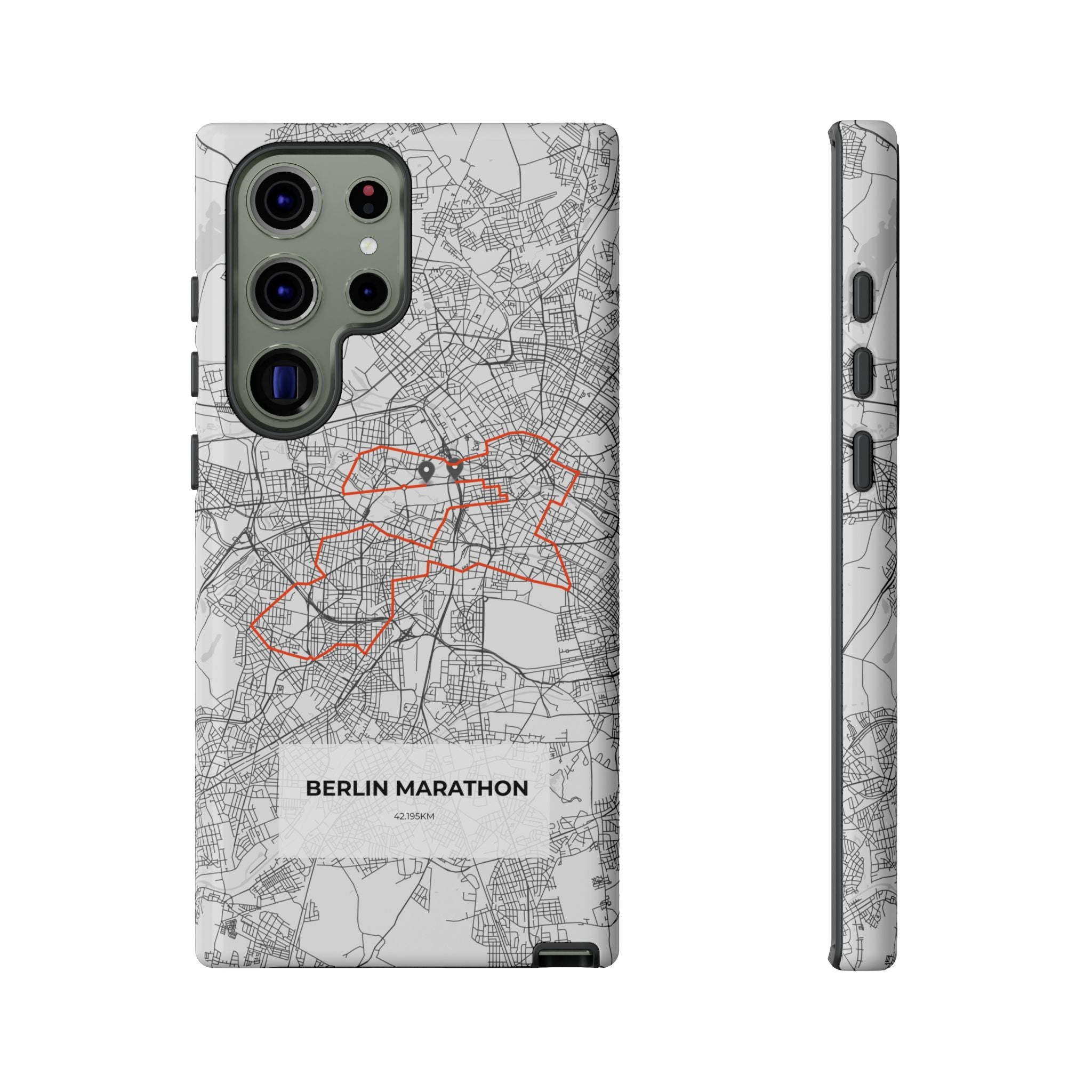 Berlin Marathon Route Tough Phone Case