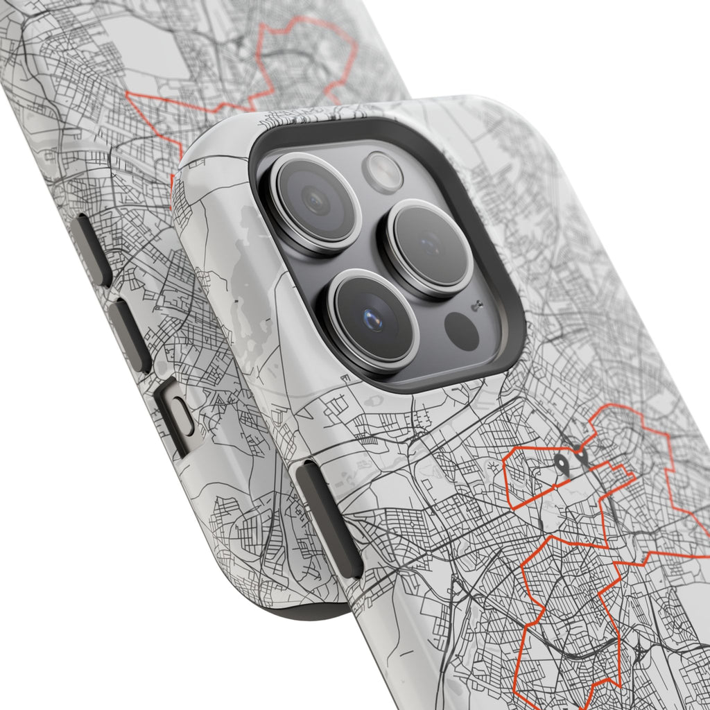 Berlin Marathon Route Magnetic Impact-Resistant Phone Case