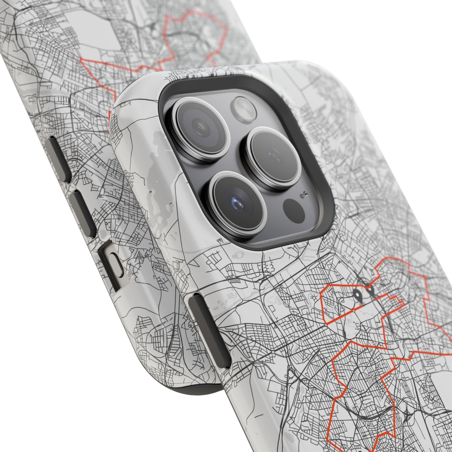 Berlin Marathon Route Magnetic Impact-Resistant Phone Case