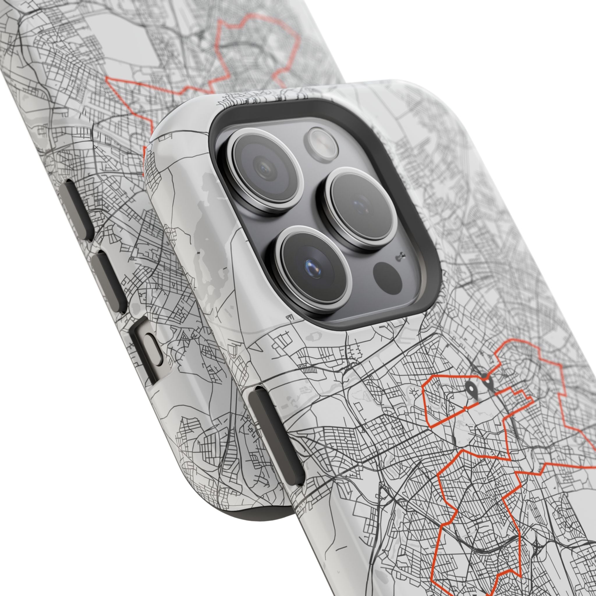 Berlin Marathon Route Magnetic Impact-Resistant Phone Case