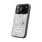 Boston Marathon Route Clear Impact-Resistant Phone Case