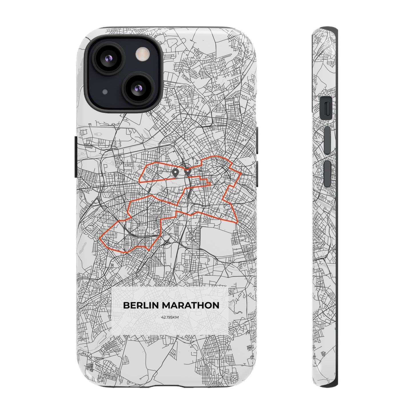 Berlin Marathon Route Tough Phone Case