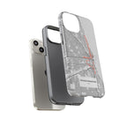 Chicago Marathon Route Tough Phone Case