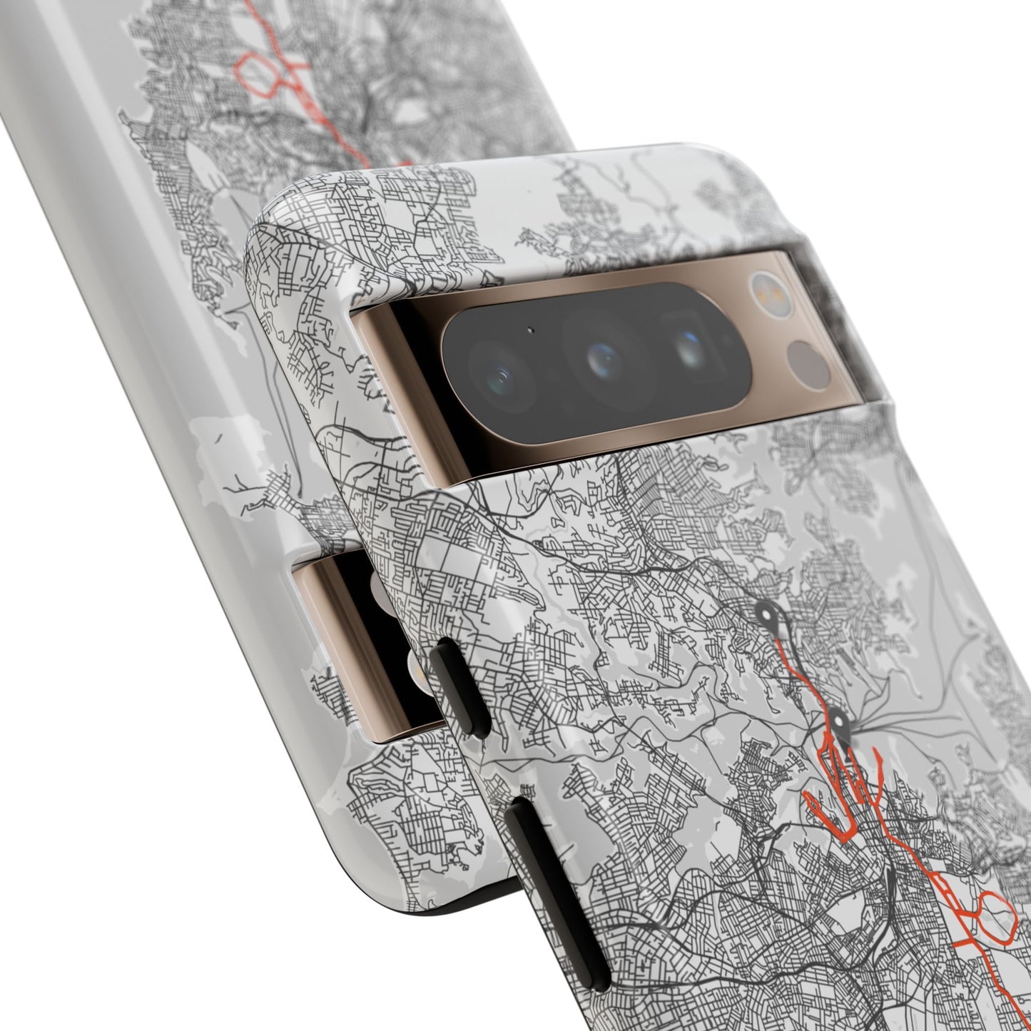 Sydney Marathon Route Tough Phone Case
