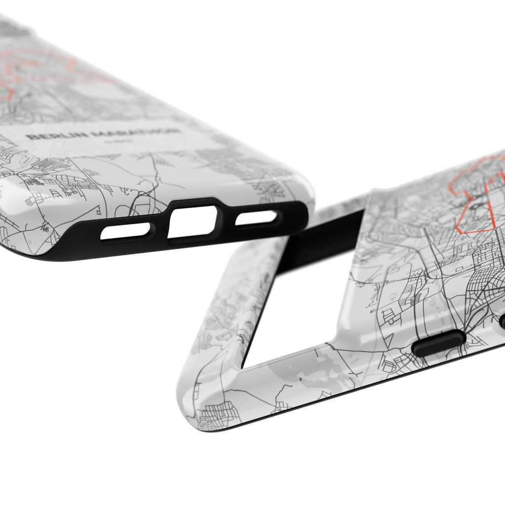 Berlin Marathon Route Tough Phone Case