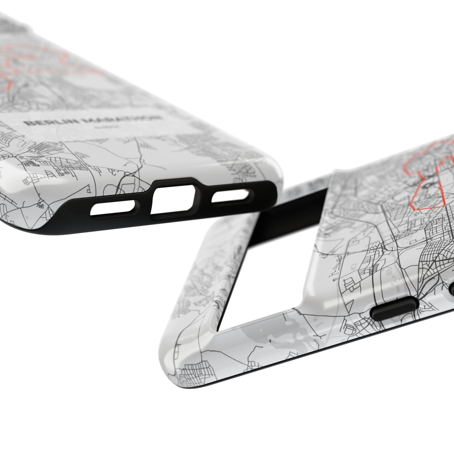 Berlin Marathon Route Tough Phone Case