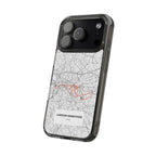 London Marathon Route Clear Impact-Resistant Phone Case