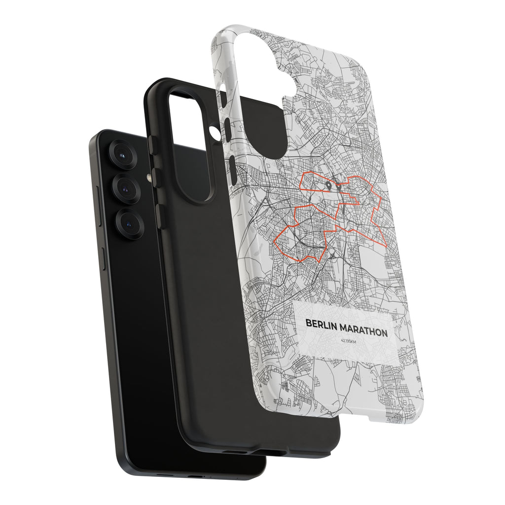 Berlin Marathon Route Tough Phone Case