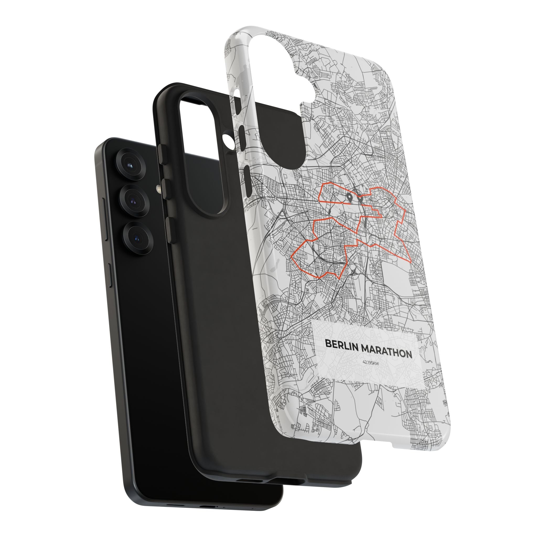 Berlin Marathon Route Tough Phone Case