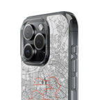 Berlin Marathon Route Clear Impact-Resistant Phone Case